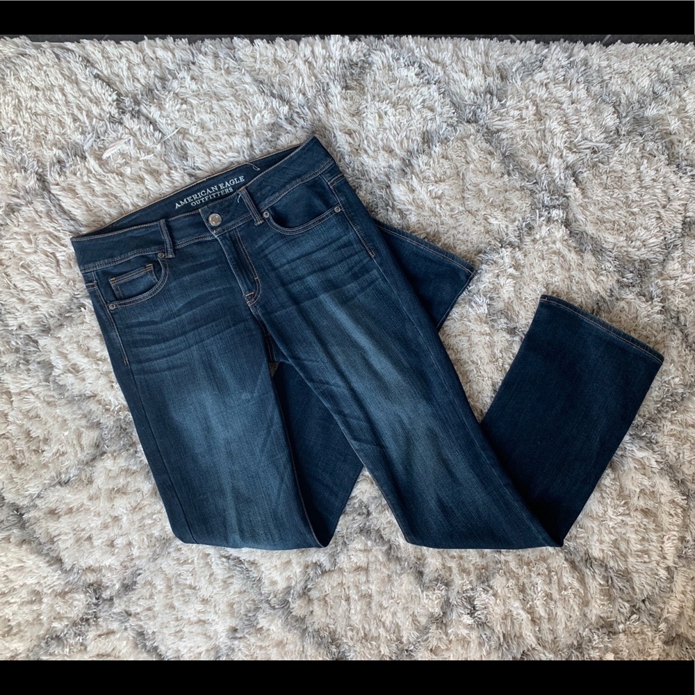 Boot Cut blue jeans
